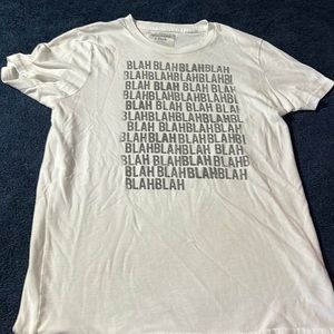 Abercrombie white short sleeve tshirt